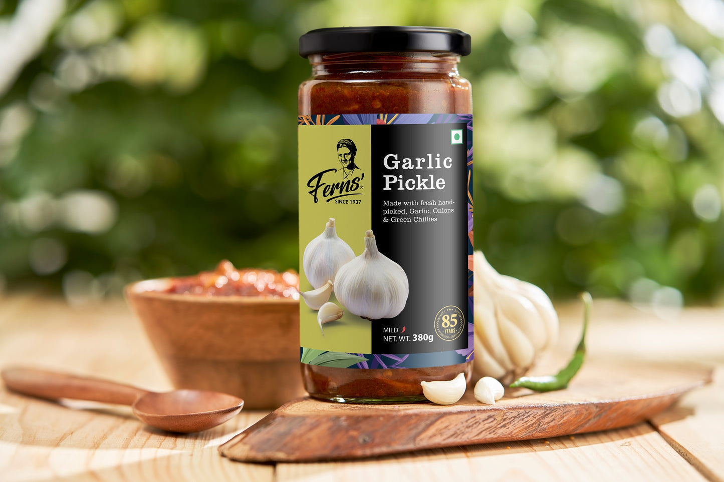 Ferns Garlic Pickle