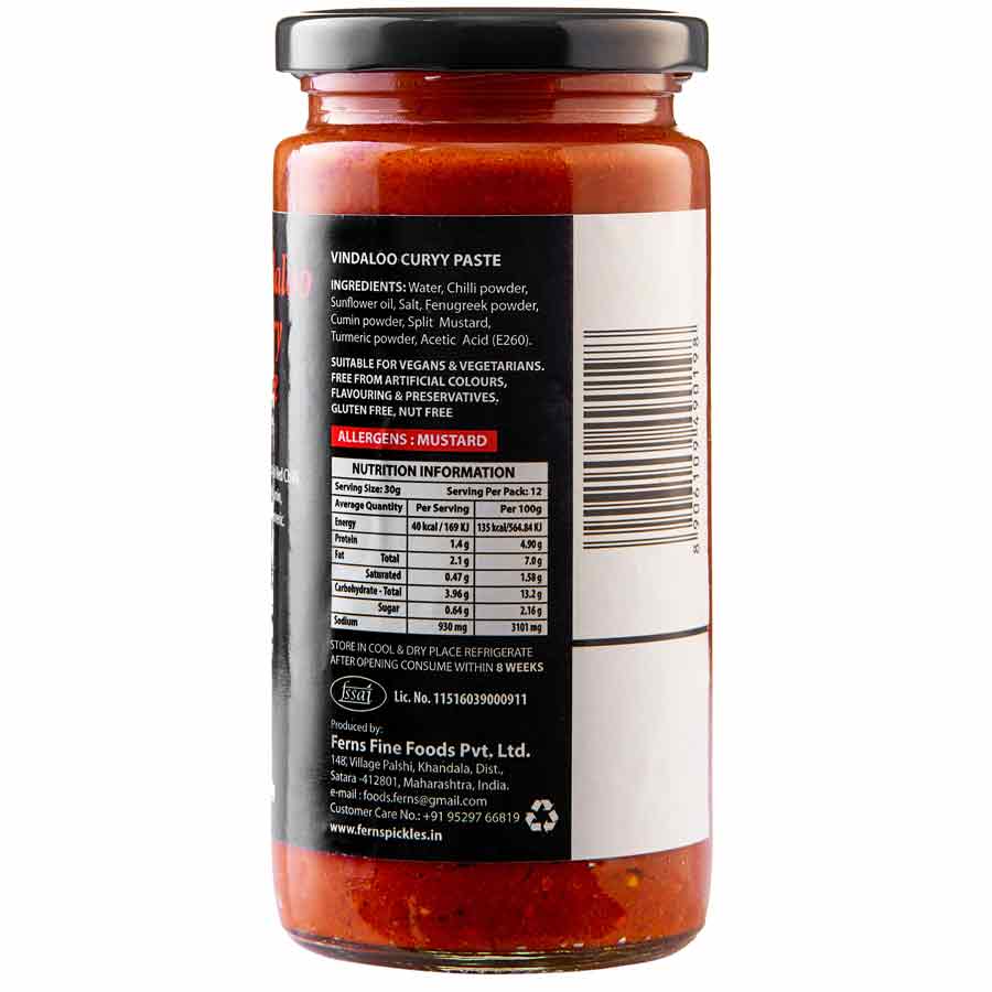 Ferns Vindaloo Curry Paste